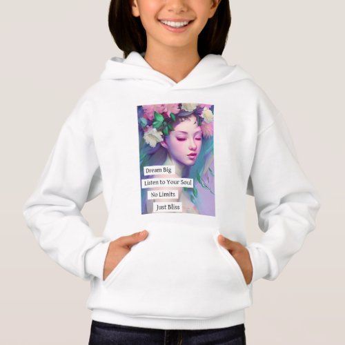 Dream Big Inspirational Quote for Daughter Hoodie