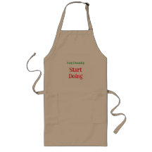 Dream Big Inspirational Quote Kitchen Apron | Mini