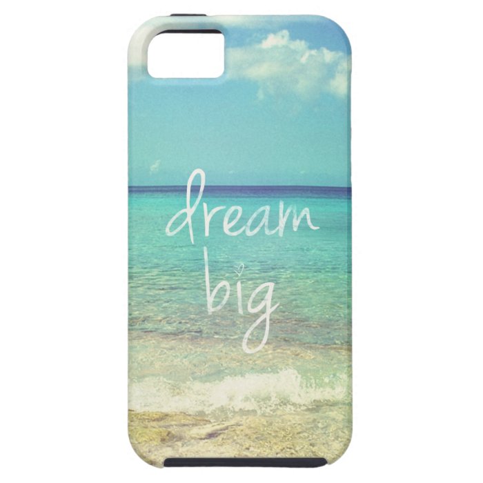 Dream big iPhone 5 cover