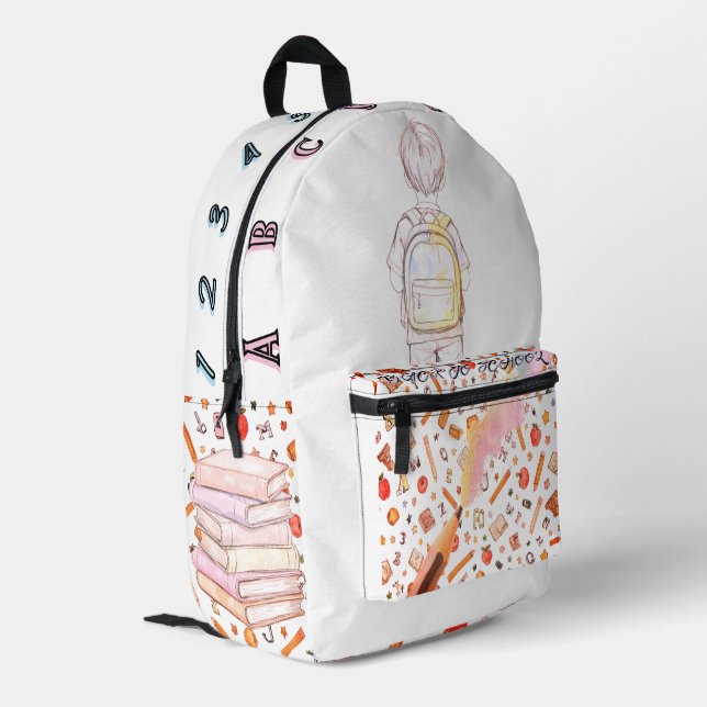 Dream Big Kids Backpack Back To School (Back Corner Left)