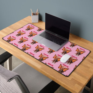 Dream Big Like An Elephant Inspirational Desk Mat