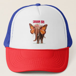 Dream Big Like An Elephant Inspirational Trucker Hat