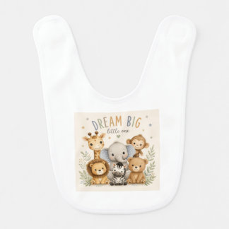 Dream Big, Little One Baby Bib