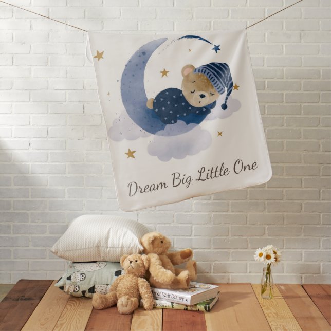 Dream Big Little one  Baby Blanket (In Situ)