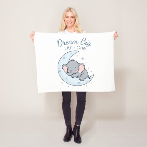 Dream Big, Little One Fleece Blanket
