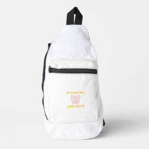 Dream Big Little One Kids Backpack Sling Bag
