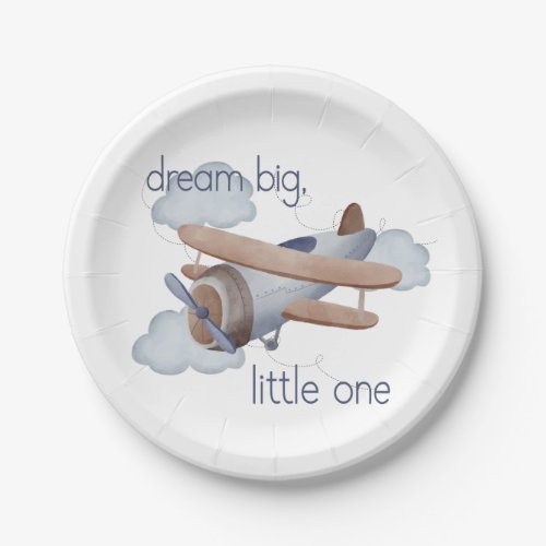 Dream Big Little One  Paper Plates