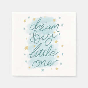 Dream Big Little One Pastel Stars Napkins