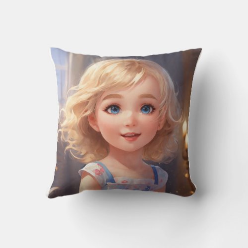 Dream Big Little One Throw Pillow