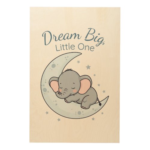 Dream Big, Little One Wood Wall Art