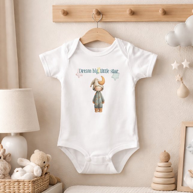 Dream Big Little Star  Baby Bodysuit (Creator Uploaded)