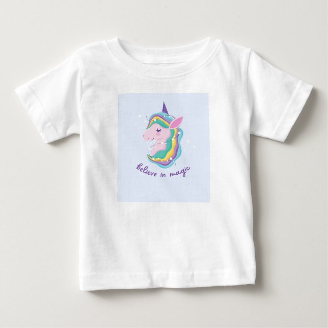 "Dream Big, Little Star" Baby T-Shirt (Front)