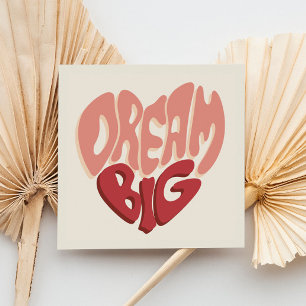 Dream Big: Meaningful Saying for Success Holiday Card