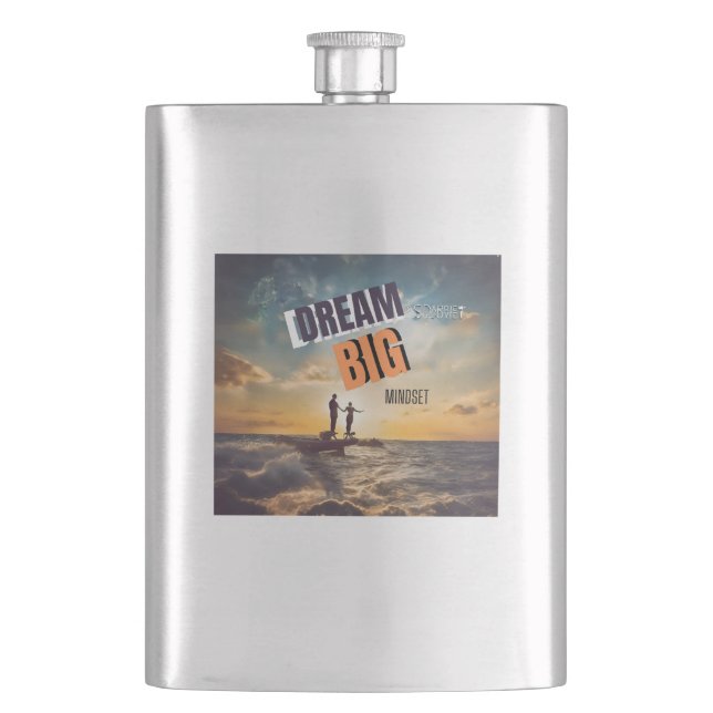 DREAM BIG MINDSET FLASK (Front)