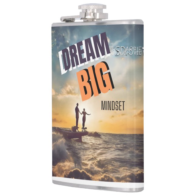 DREAM BIG MINDSET FLASK (Left)