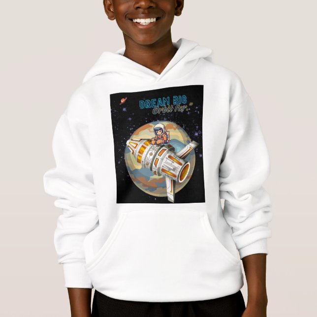 DREAM BIG ORBIT FAR HOODIE (Front)