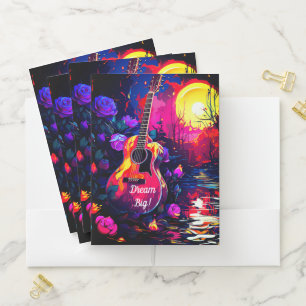 Dream Big Pocket Folder