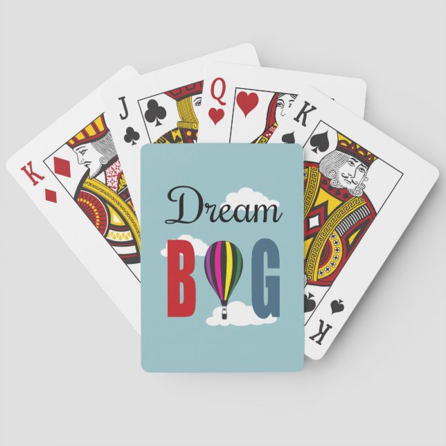 Dream big poker cards (Back)