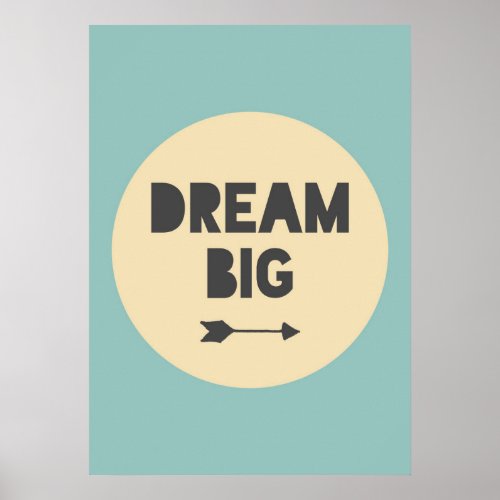 Dream Big Poster