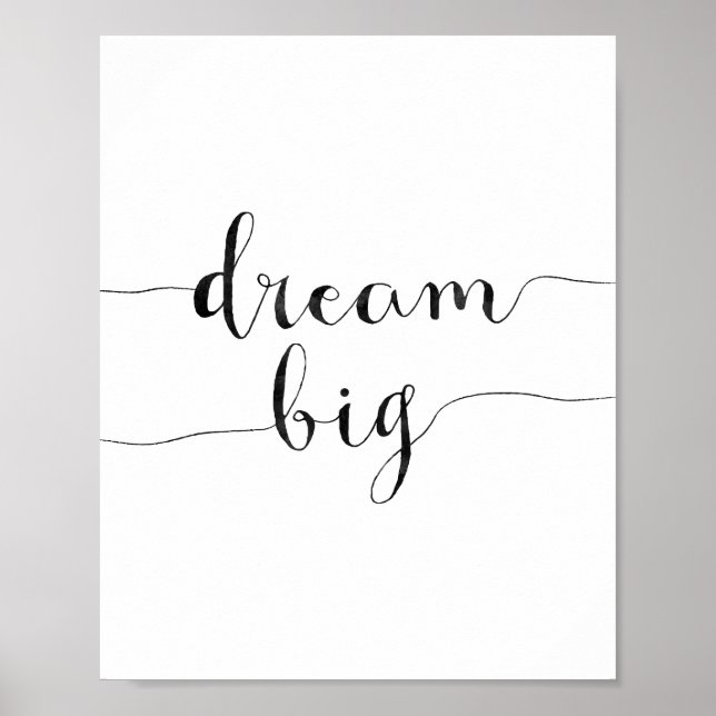 Dream Big Poster (Front)