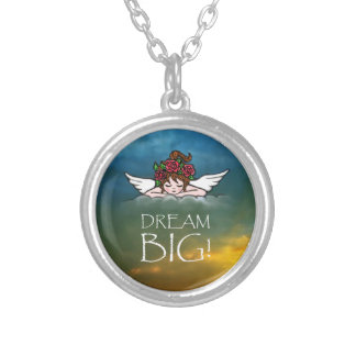 Dream Big Silver Plated Necklace