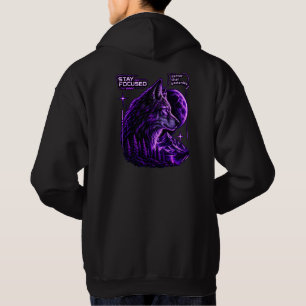 Dream Big Stay Wild Wolf Hoodie