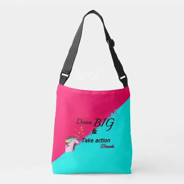 Dream big unicorn bag (Front)