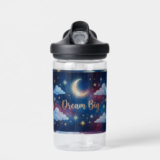 Dream Big Water Bottle Sticker 🌙 CuteWater Bottle
