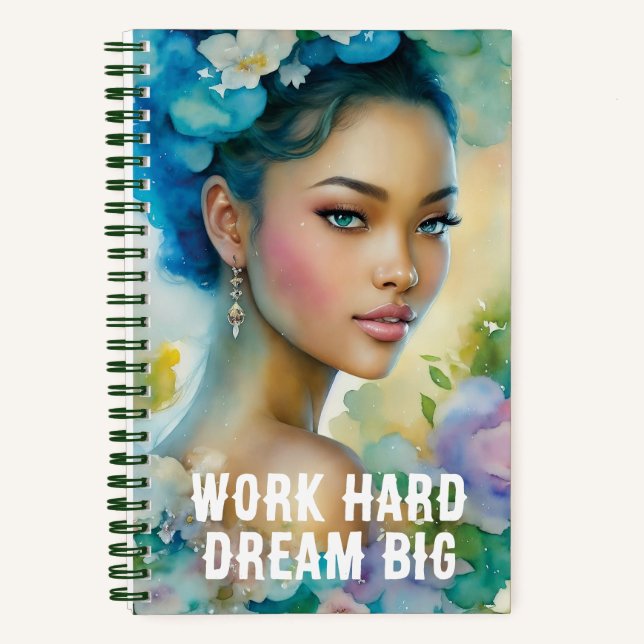 Dream Big with Tiana Notebook (Front)