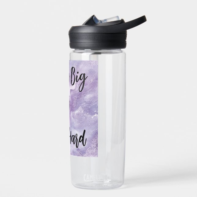Dream Big & Work Hard Water Bottle (Left)