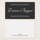 Dream Bigger Gift Card (Front & Back)