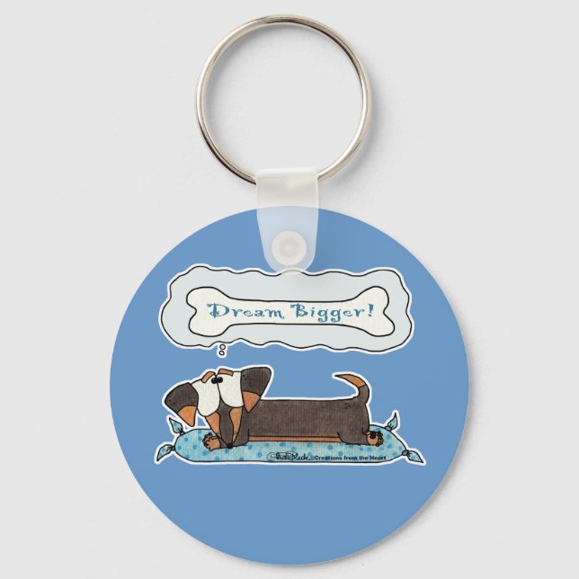 Dream Bigger Keychain (Front)