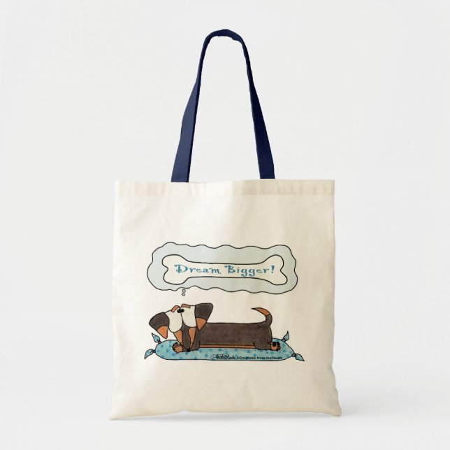 Dream Bigger Tote Bag (Front)