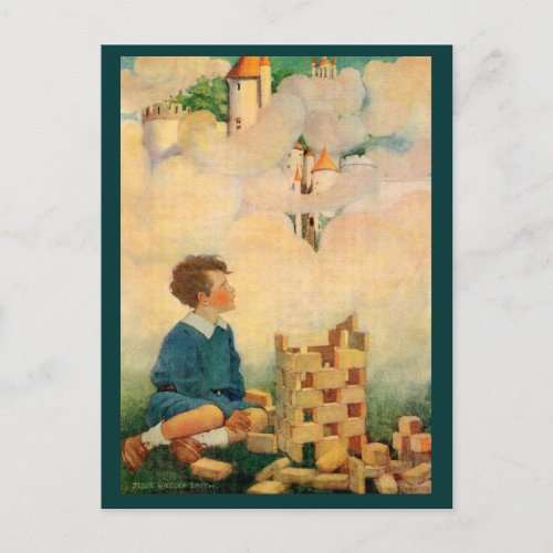 Dream Blocks by Jesse Willcox Smith Postcard