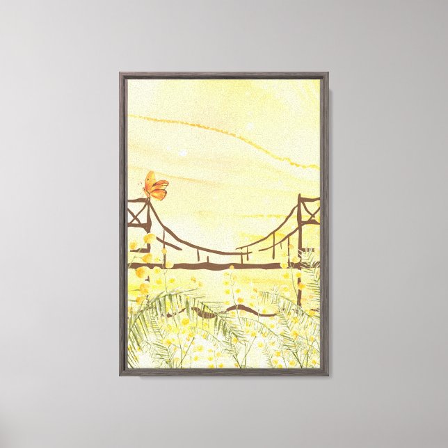 Dream Bridge Canvas Print (Front)
