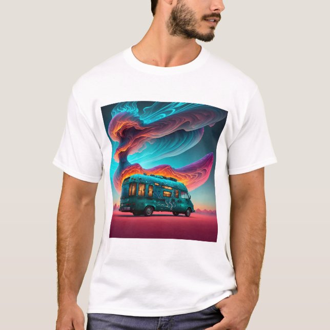 Dream Campervan/Motorhome T-Shirt (Front)