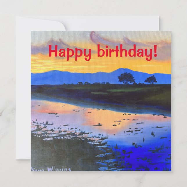 Dream card for birthday  (Front)