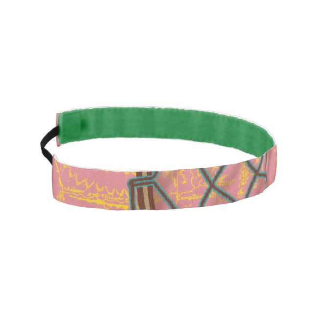 Dream Catcher Abstract Athletic Headband (Left)