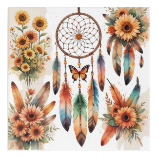 dream catcher acrylic print