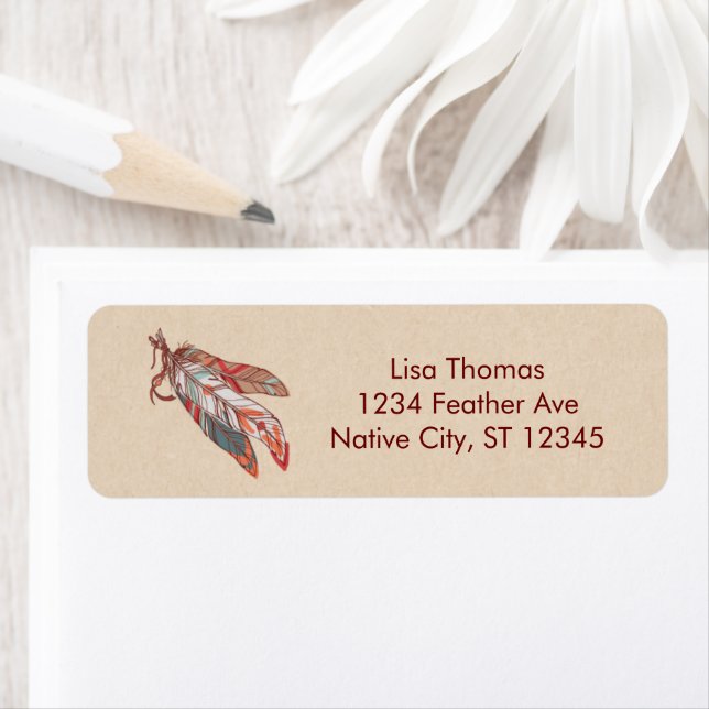 Dream Catcher Address Label (Insitu)