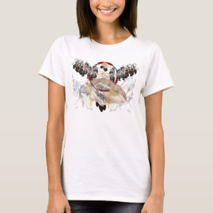 Dream Catcher and Feathers-Hawkface Shirt (wide)