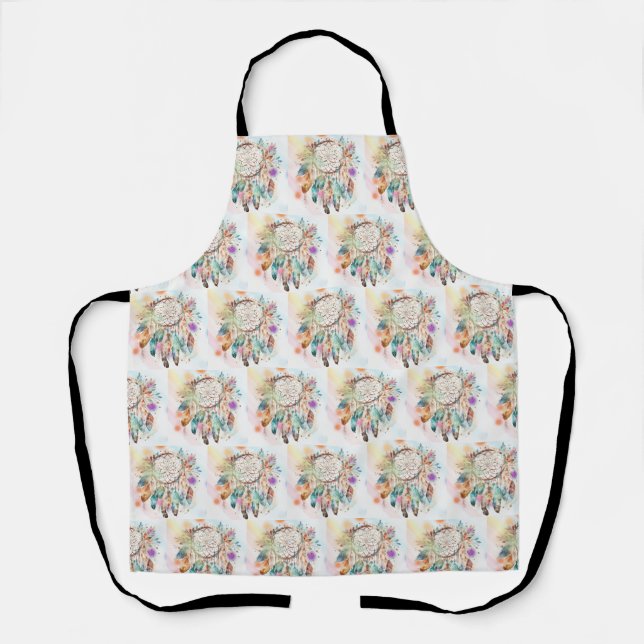 Dream Catcher Apron all Over Design (Front)