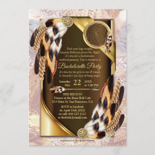 Dream Catcher Bachelorette Invitation