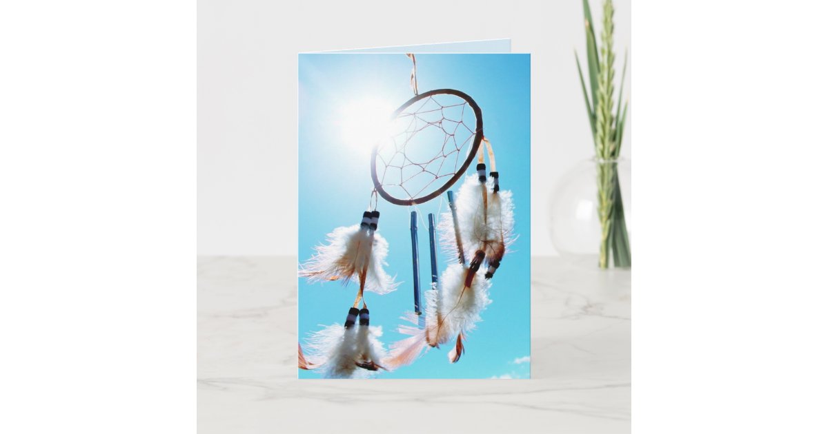 DREAM CATCHER BIRTHDAY CARD Zazzle