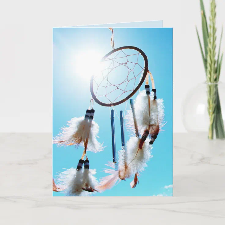 DREAM CATCHER BIRTHDAY CARD Zazzle