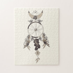 Dream Catcher Boho Decoration Jigsaw Puzzle