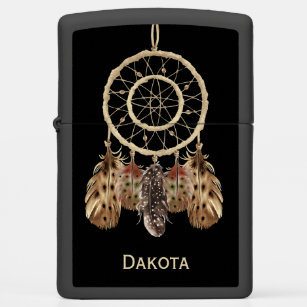 Dream Catcher Boho Style with Your Name Zippo Lighter