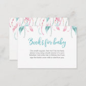 Dream Catcher Book Request Baby Shower Insert Card (Front/Back)