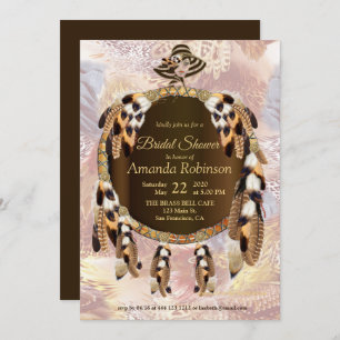 Dream Catcher Bridal Shower Invitation