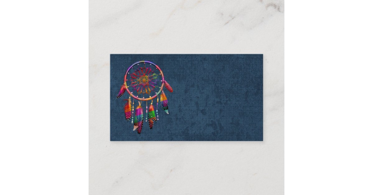 Dream Catcher Business Card Zazzle